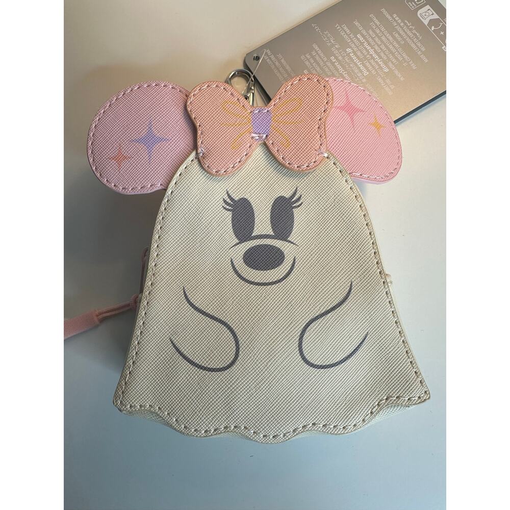 Disney Parks Minnie Mouse Cutie Ghost Coin Purse Bag
Charm - Picture 3 of 6